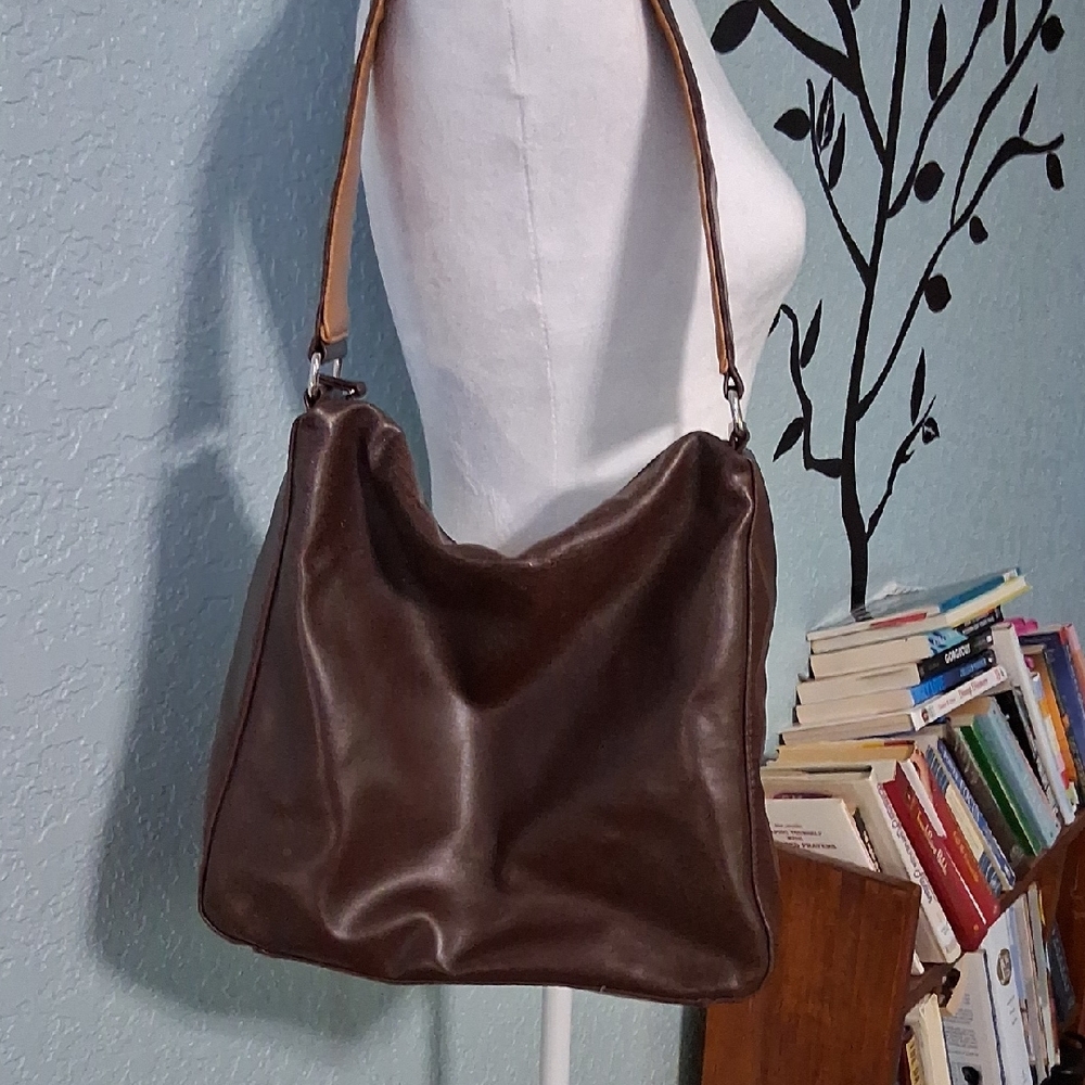 Sag Harbor Dark Brown Shoulder Bag